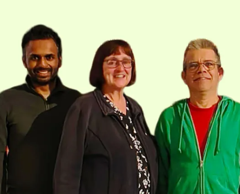 foto nrs 1 t/m 5 op gele achtergrond